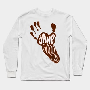 Jane Goodall Long Sleeve T-Shirt